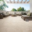 Carrelage intérieur opus romain 4 formats en travertin Classique