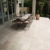 Carrelage en marbre de travertin beige pour sol intérieur