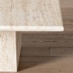 Table basse travertin, 100% pierre naturelle