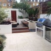 Dalle Langeais, en travertin 60 x 40 classique beige vieilli
