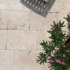 Travertin 40 x 60 en pierre naturelle pour sol extérieur